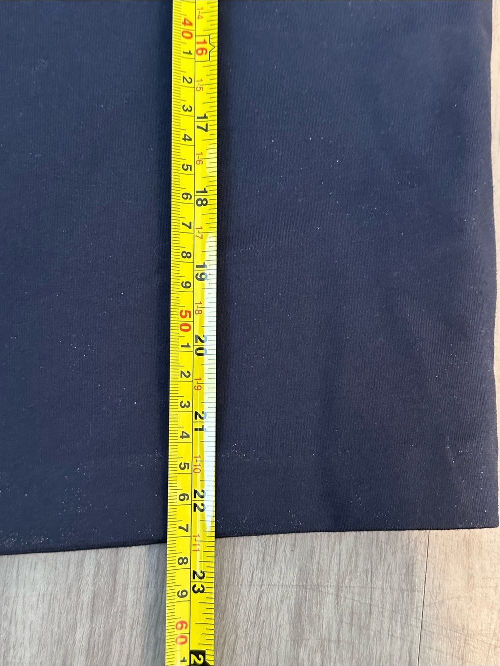 Quince Women Ultra-Stretch Ponte Pencil Skirt Navy Basic M - Picture 4 of 7